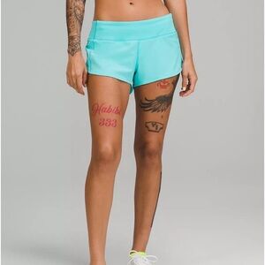 lululemon speed up short 2.5” low rise